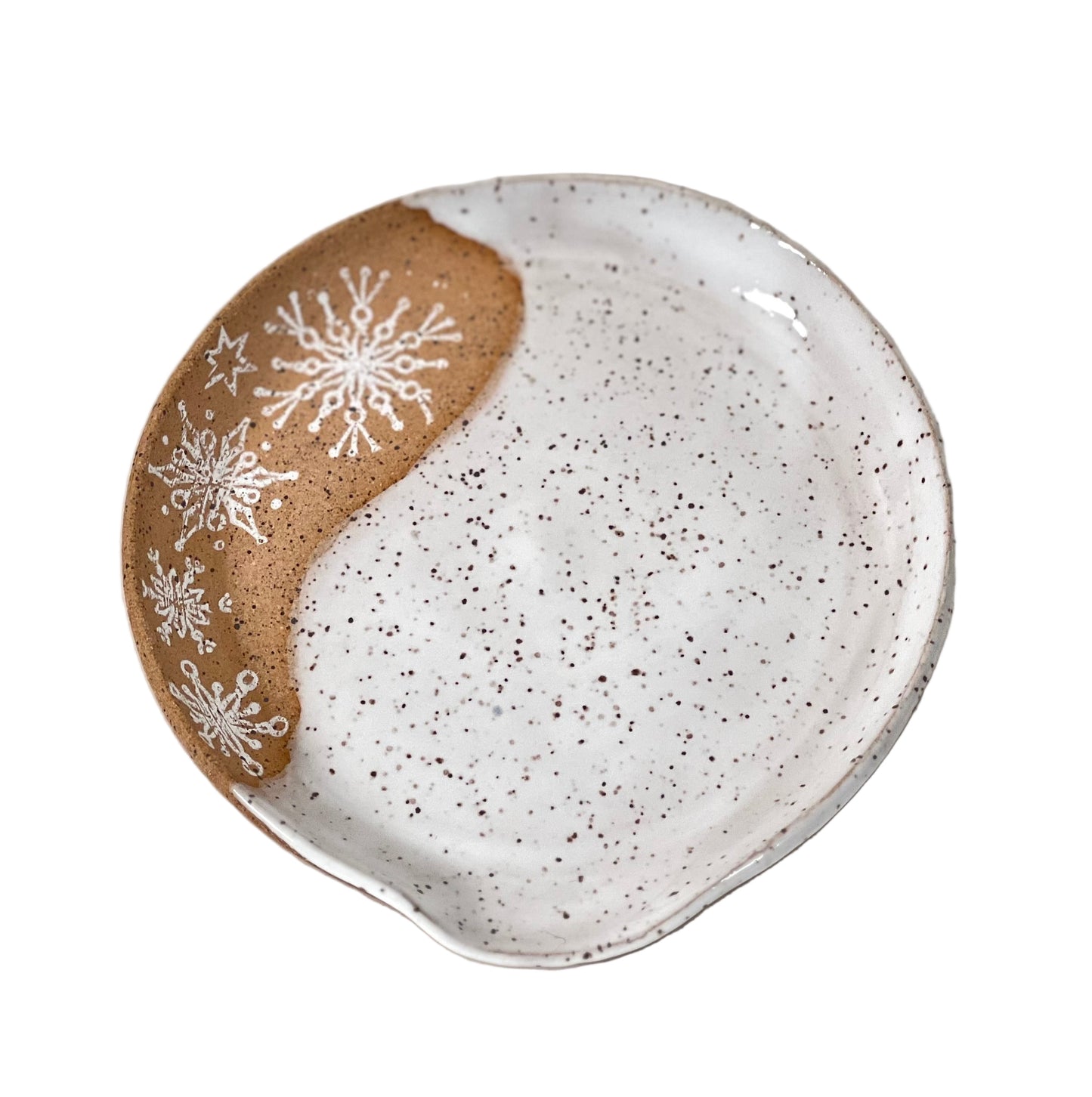 Snowfall Spoon Rest — Multiple Colors Available