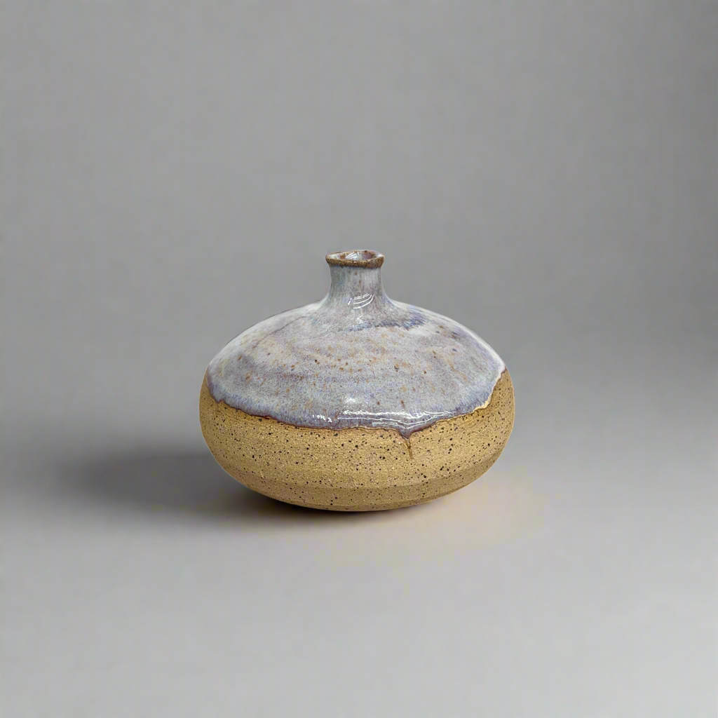 Lavender Fog – Handmade Ceramic Bud Vase