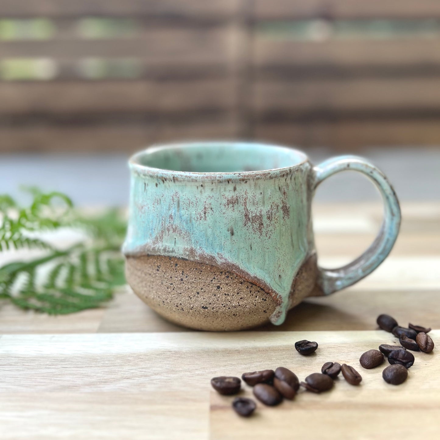 Sea Glass Blue Mug — 10 oz