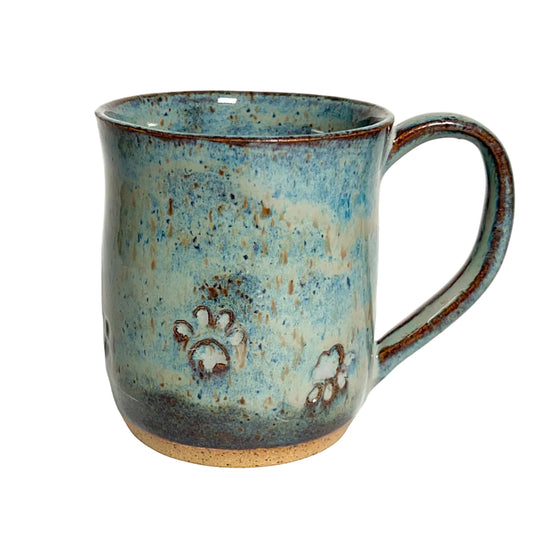 Paw Print Mug —16 oz