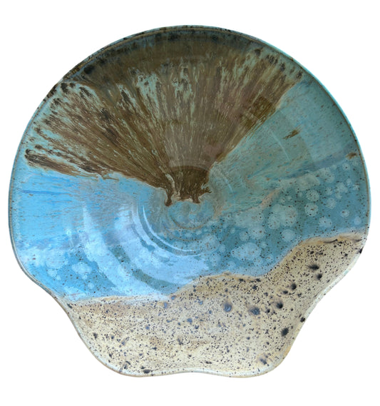 Coastal Calm Serving Bowl